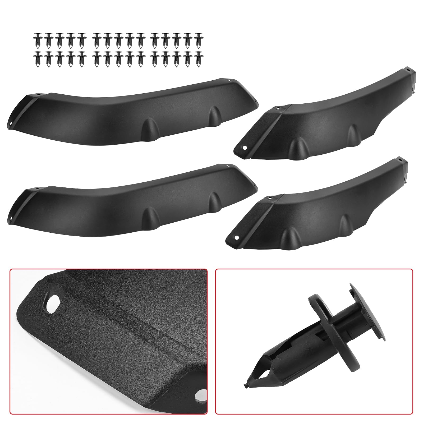 Amazon.com: JAVIK Fender Mud Guards Fit for Honda Rincon 650